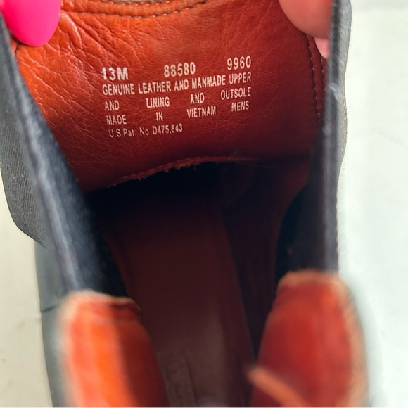 Timberland Mt Washington Chelsea Ankle Waterproof Black Leather Boots 13M Men - Picture 11 of 14